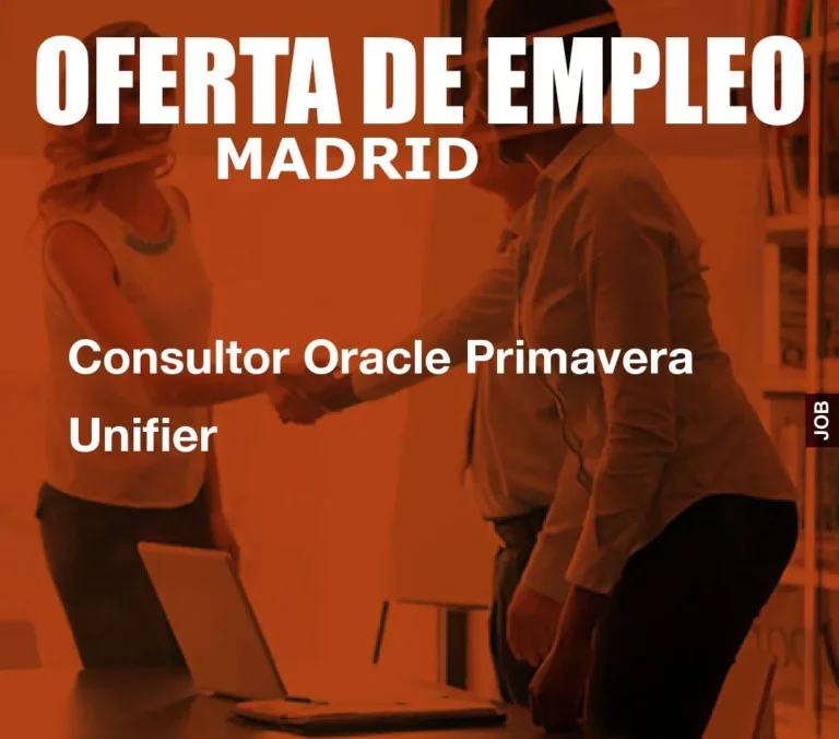 Consultor Oracle Primavera Unifier