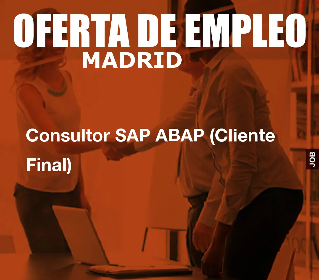Consultor SAP ABAP (Cliente Final)