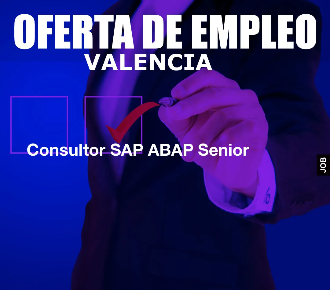 Consultor SAP ABAP Senior