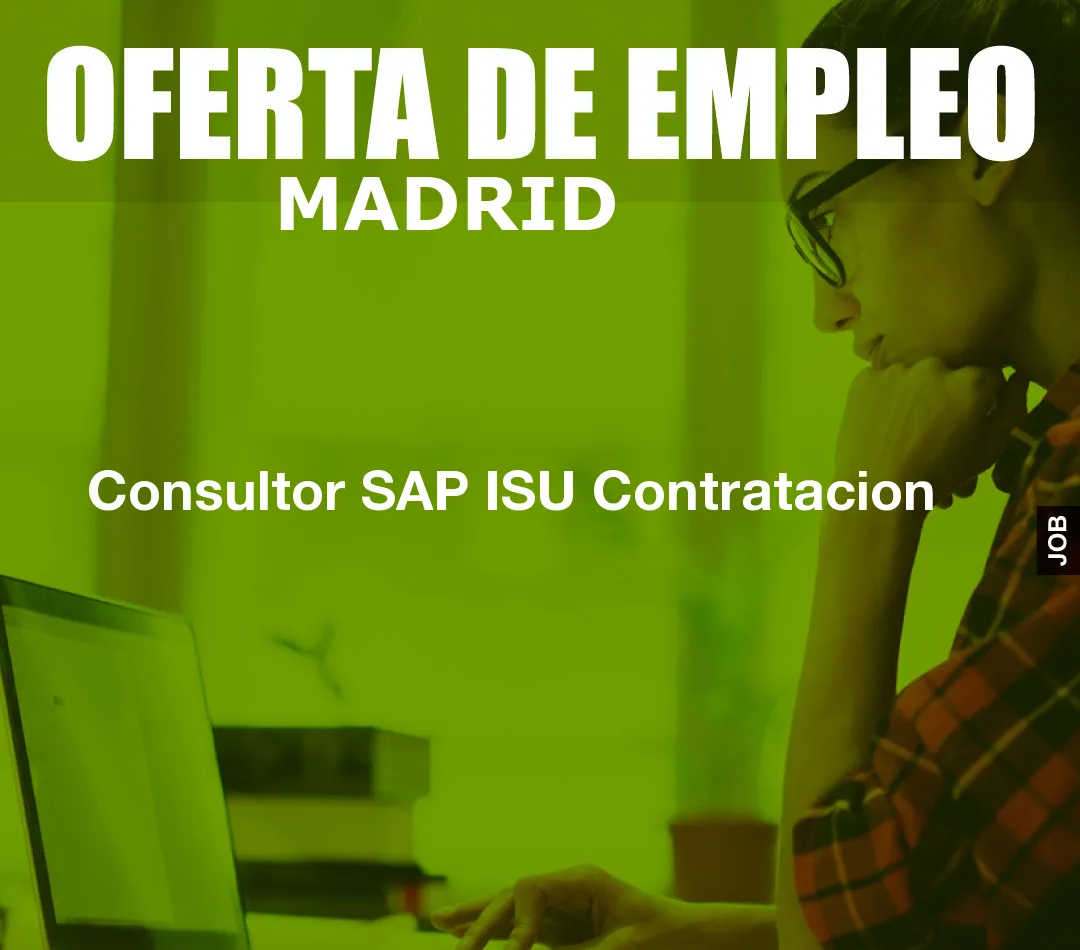 Consultor SAP ISU Contratacion