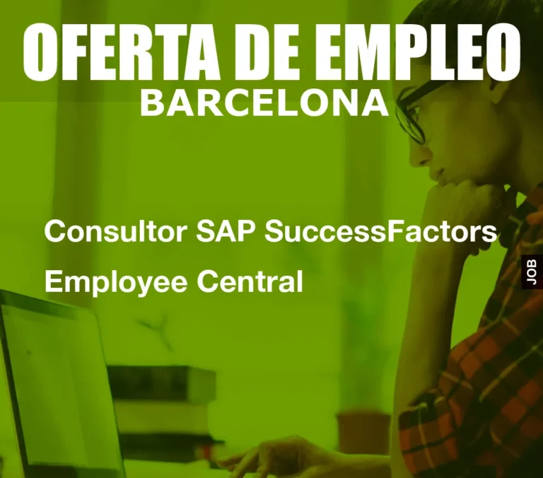 Consultor SAP SuccessFactors Employee Central