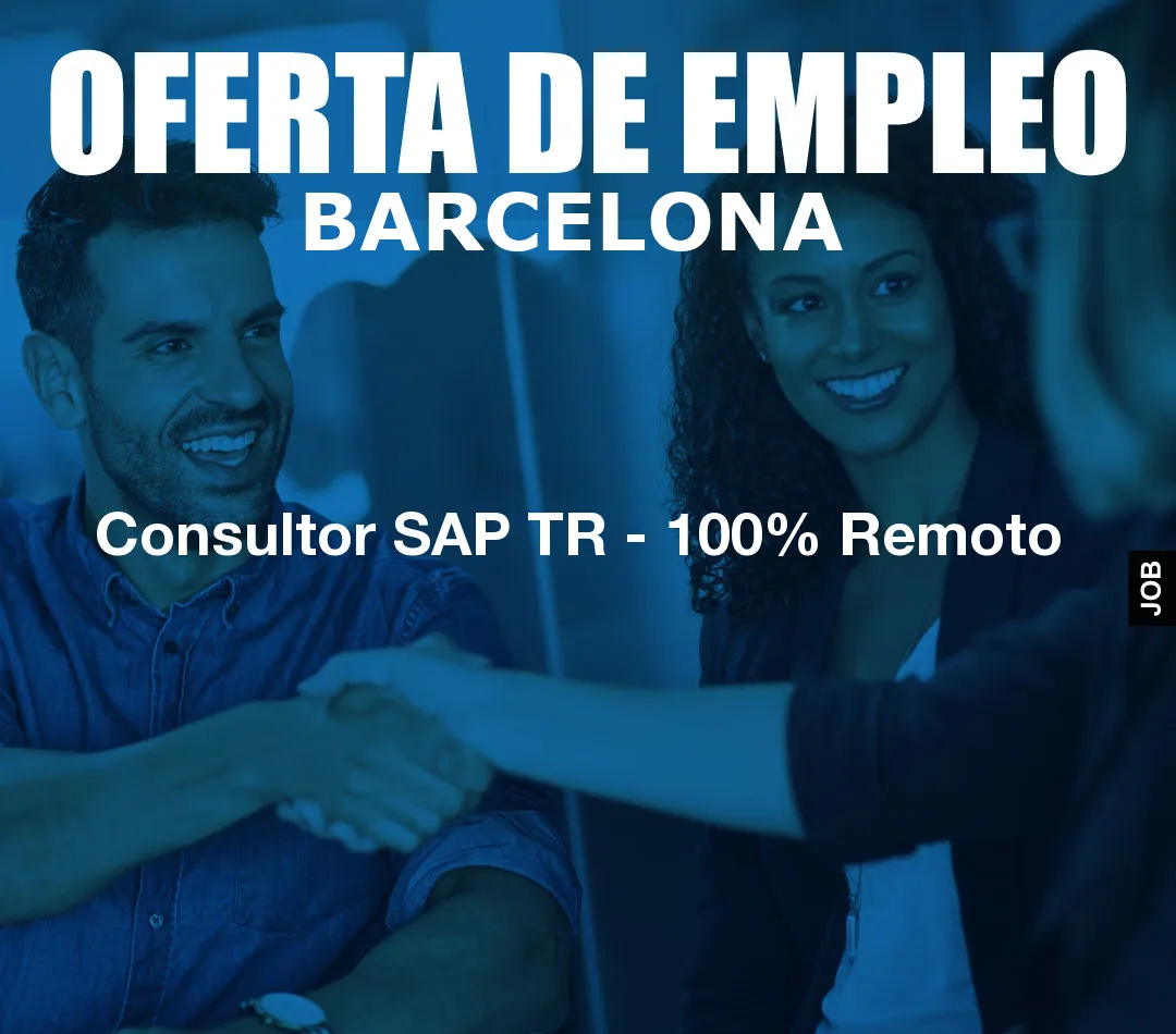 Consultor SAP TR – 100% Remoto