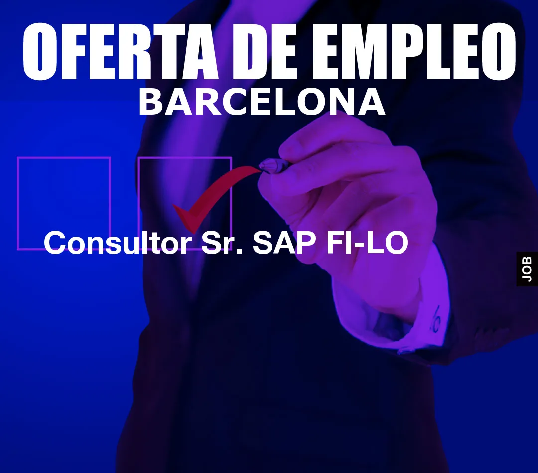 Consultor Sr. SAP FI-LO