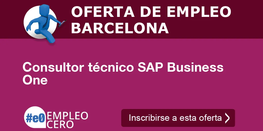 Consultor técnico SAP Business One
