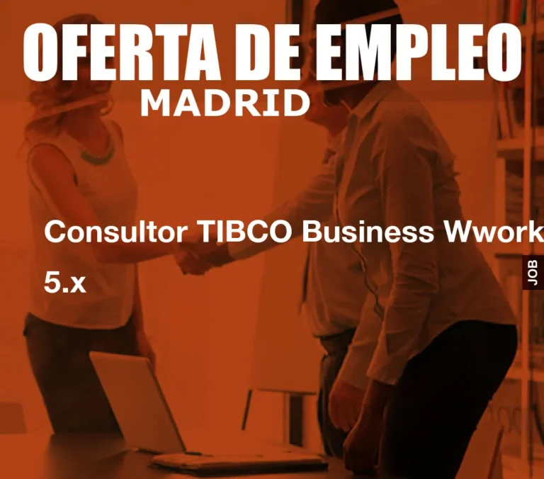 Consultor TIBCO Business Wwork 5.x