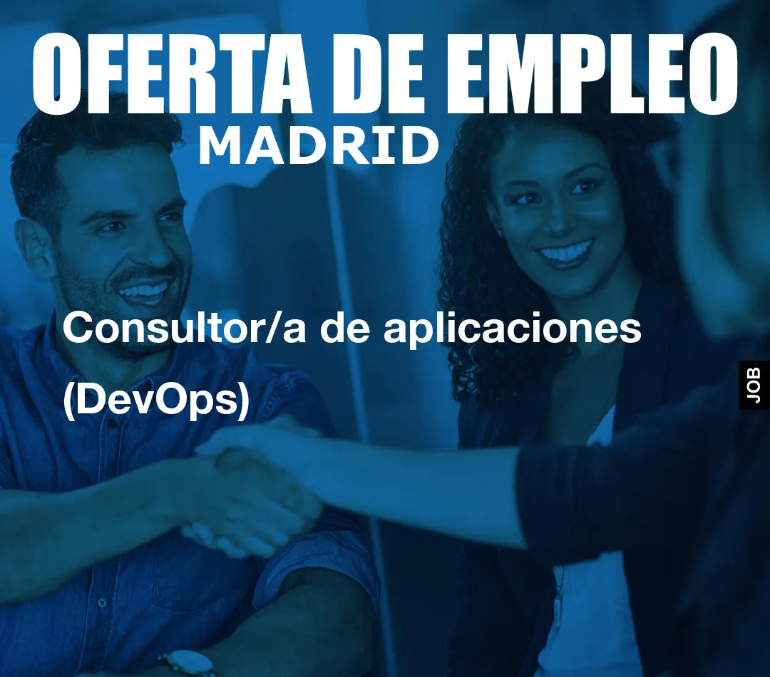 Consultor/a de aplicaciones (DevOps)