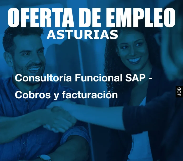Consultoría Funcional SAP – Cobros y facturación