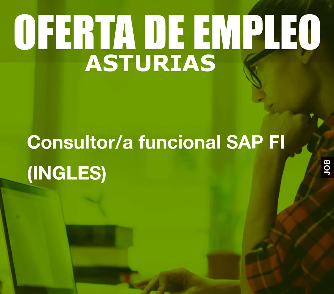 Consultor/a funcional SAP FI (INGLES)