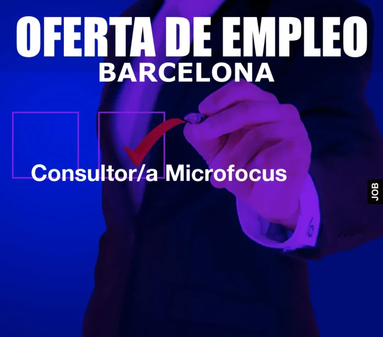 Consultor/a Microfocus