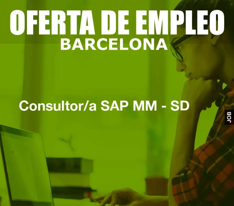 Consultor/a SAP MM – SD