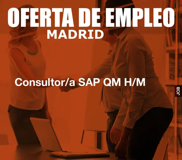 Consultor/a SAP QM H/M