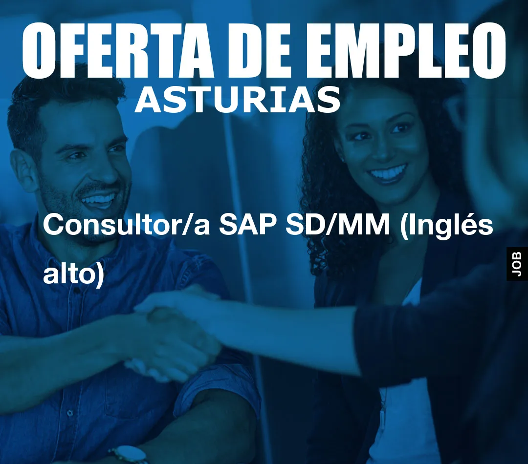 Consultor/a SAP SD/MM (Inglés alto)