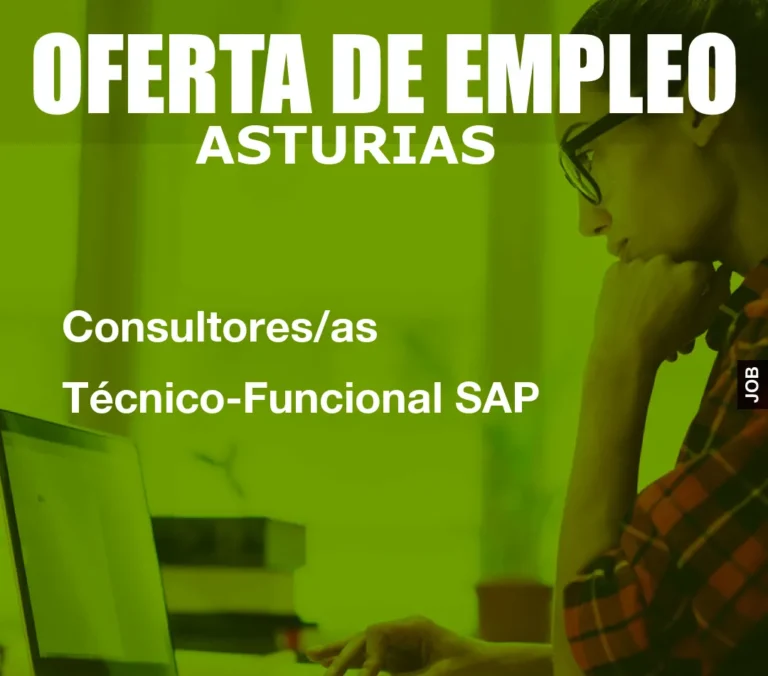 Consultores/as Técnico-Funcional SAP