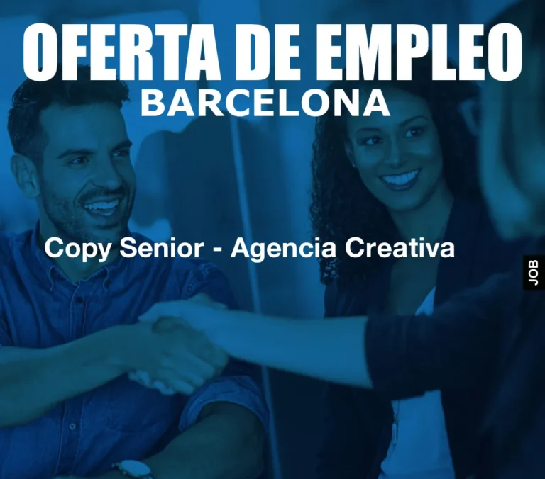 Copy Senior – Agencia Creativa