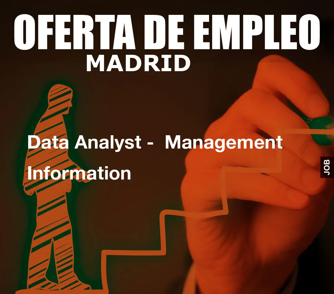Data Analyst –  Management Information