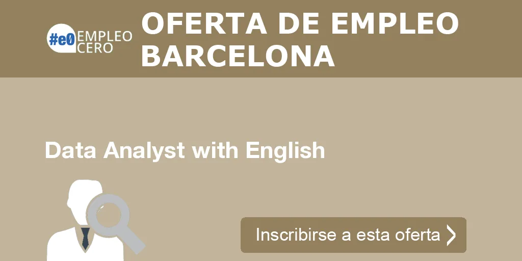 Data Analyst with English