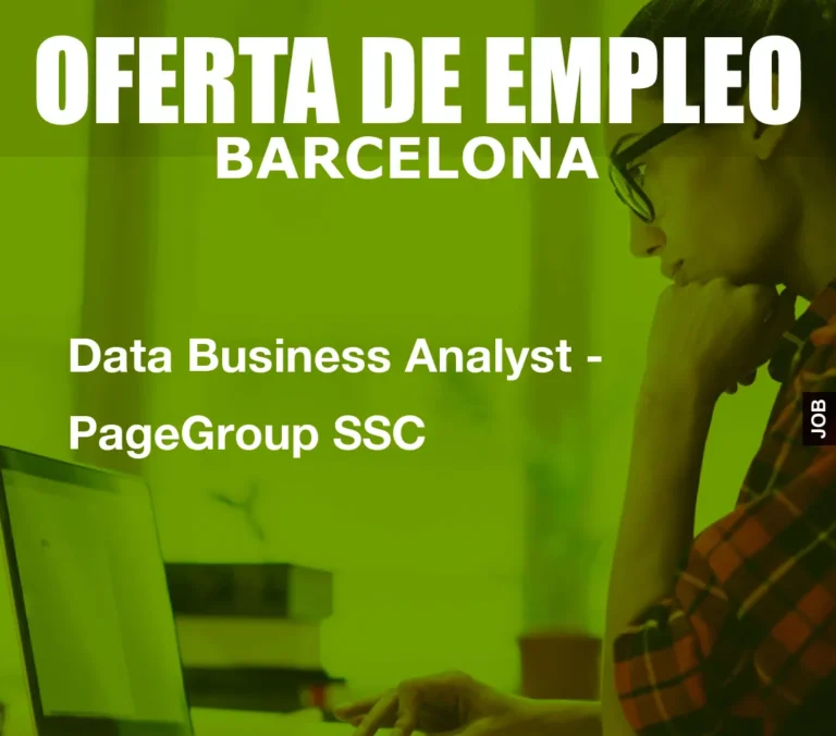 Data Business Analyst – PageGroup SSC