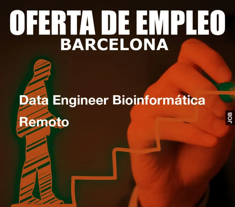 Data Engineer Bioinformática Remoto
