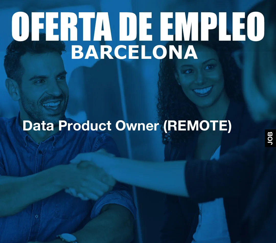 Data Product Owner (REMOTE)