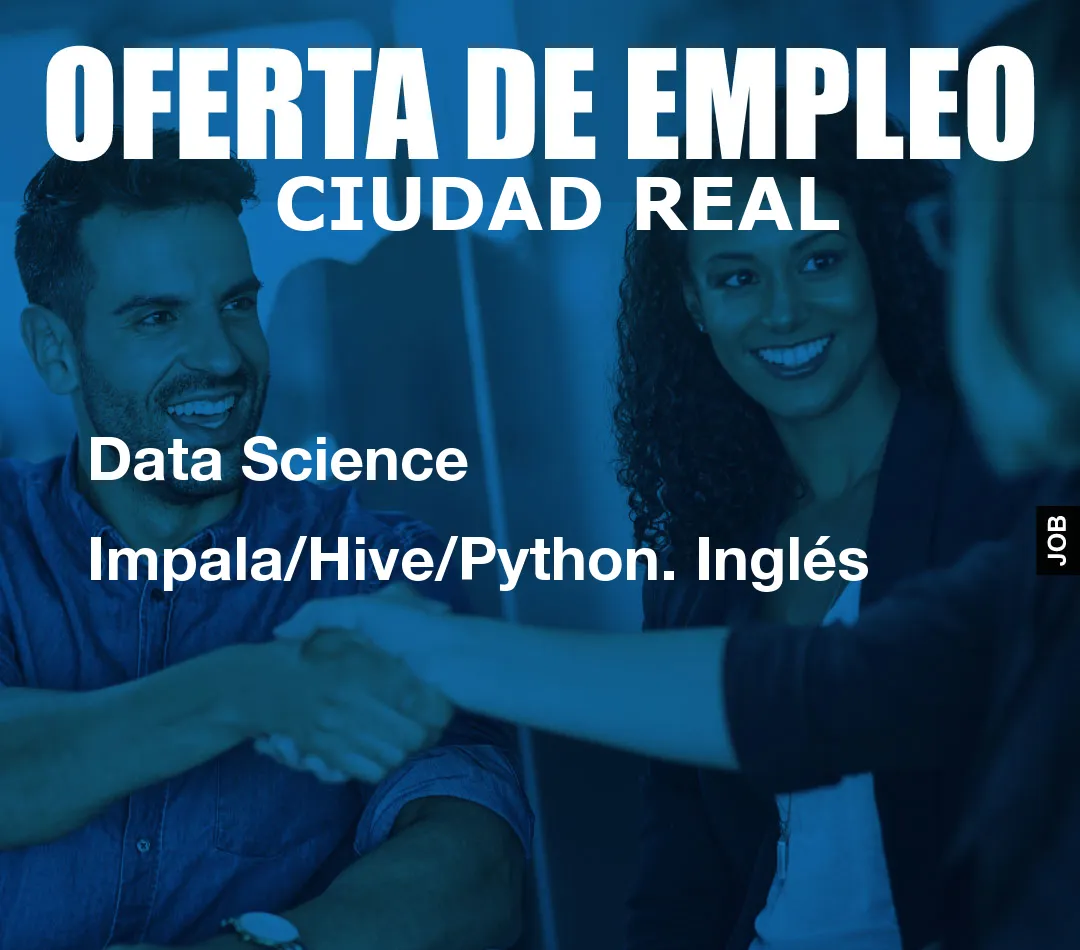 Data Science Impala/Hive/Python. Inglés
