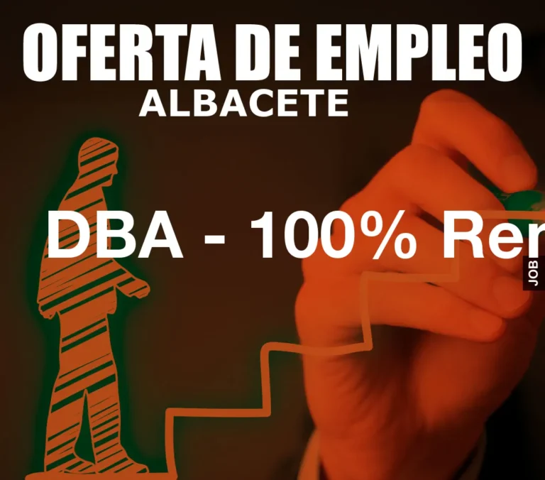 DBA – 100% Remoto