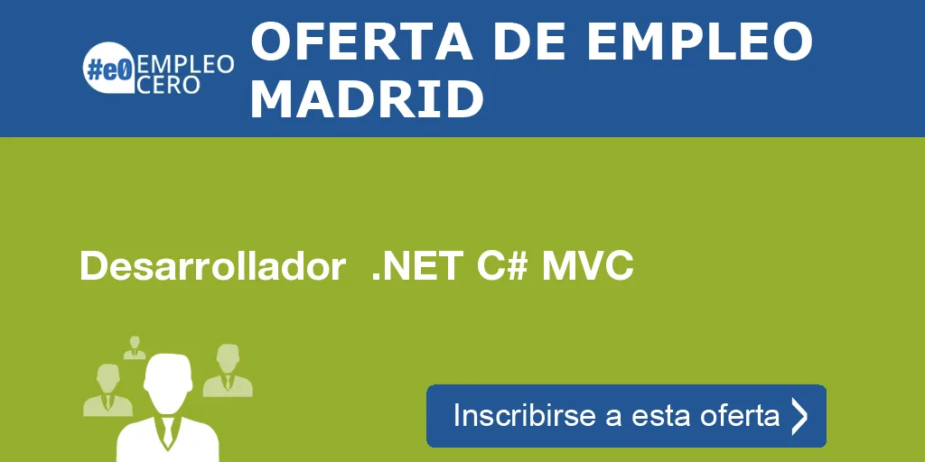 Desarrollador  .NET C# MVC