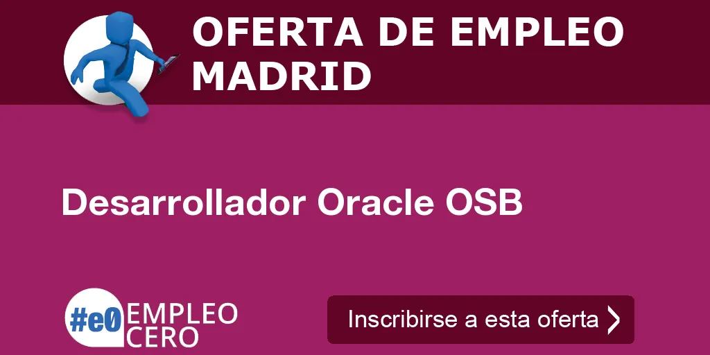 Desarrollador Oracle OSB
