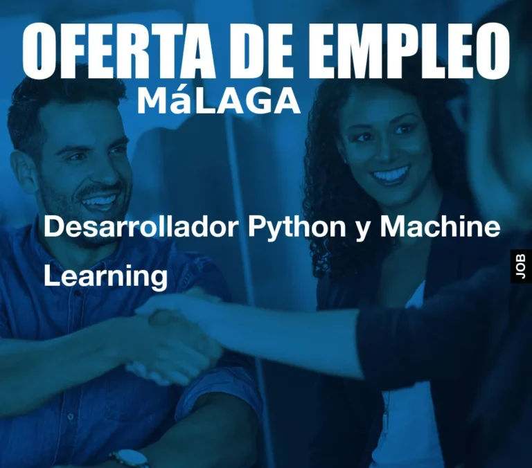 Desarrollador Python y Machine Learning