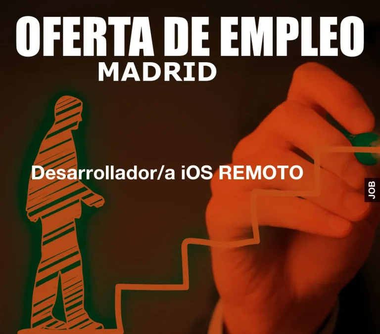 Desarrollador/a iOS REMOTO