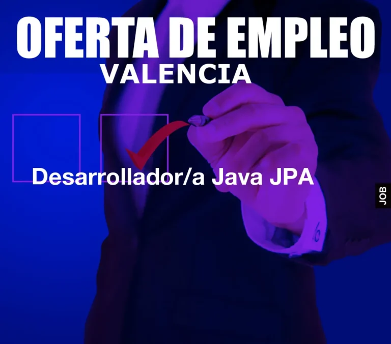 Desarrollador/a Java JPA