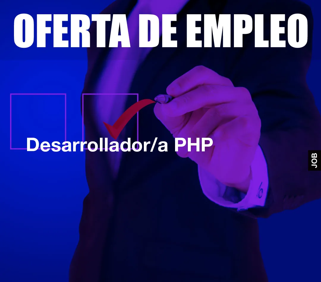 Desarrollador/a PHP