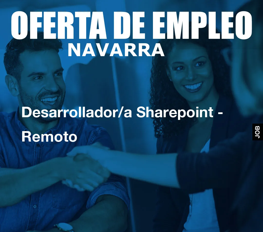 Desarrollador/a Sharepoint - Remoto