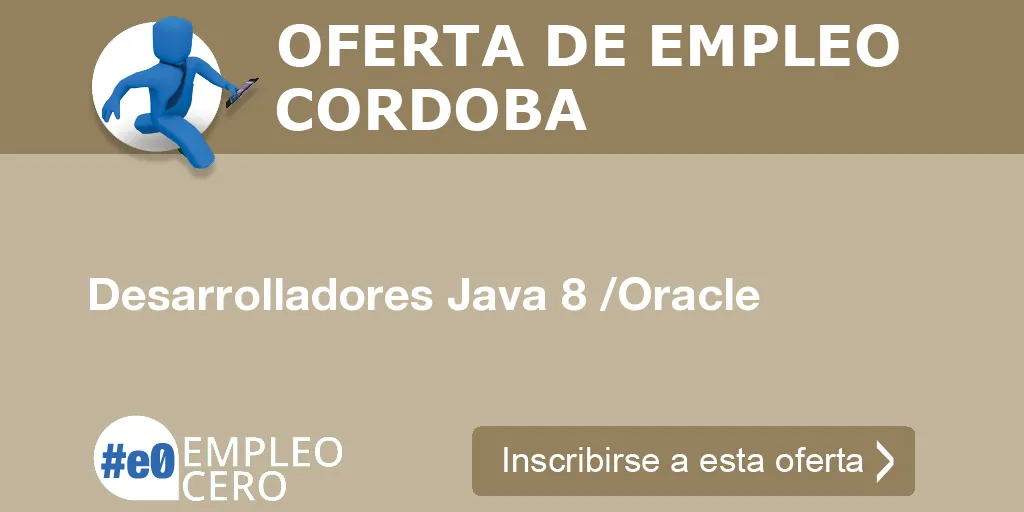 Desarrolladores Java 8 /Oracle