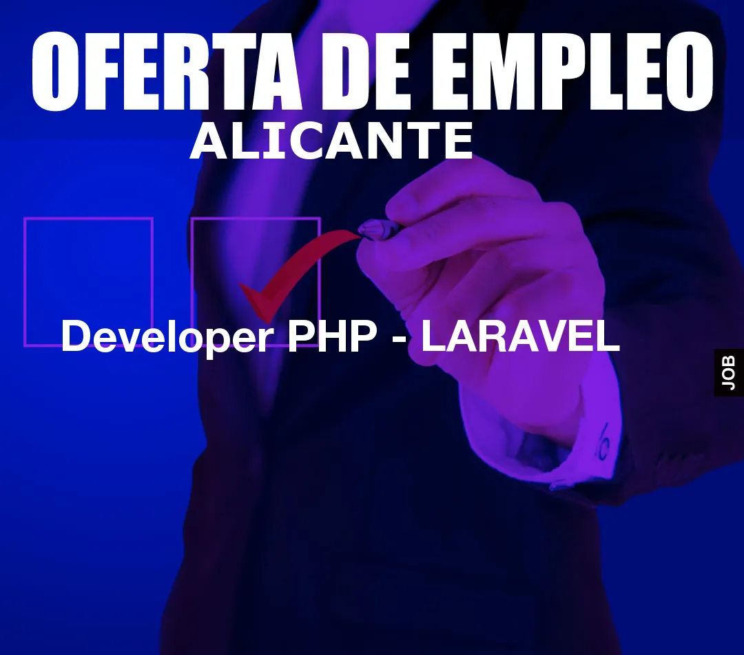 Developer PHP – LARAVEL