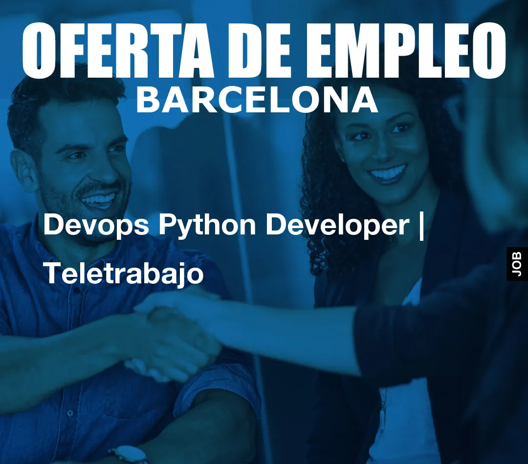 Devops Python Developer | Teletrabajo