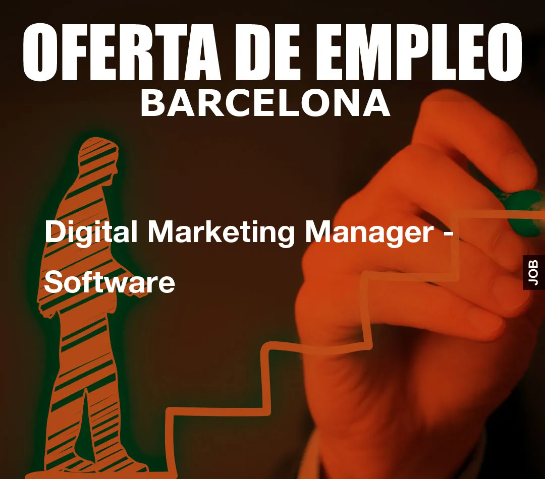 Digital Marketing Manager – Software
