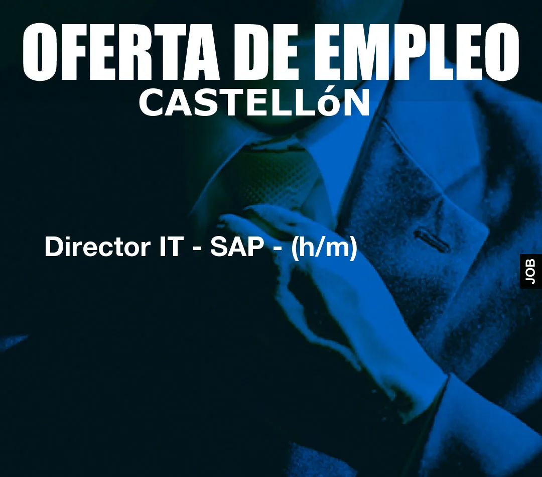 Director IT - SAP - (h/m)