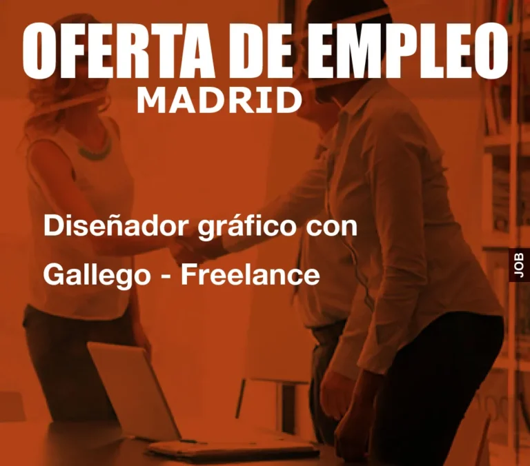 Diseñador gráfico con Gallego – Freelance
