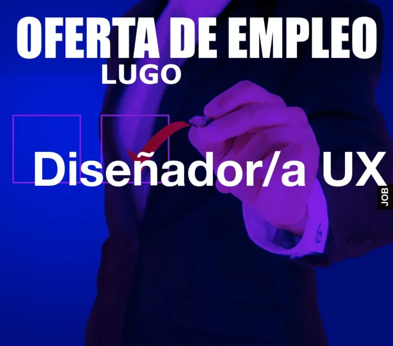 Diseñador/a UX