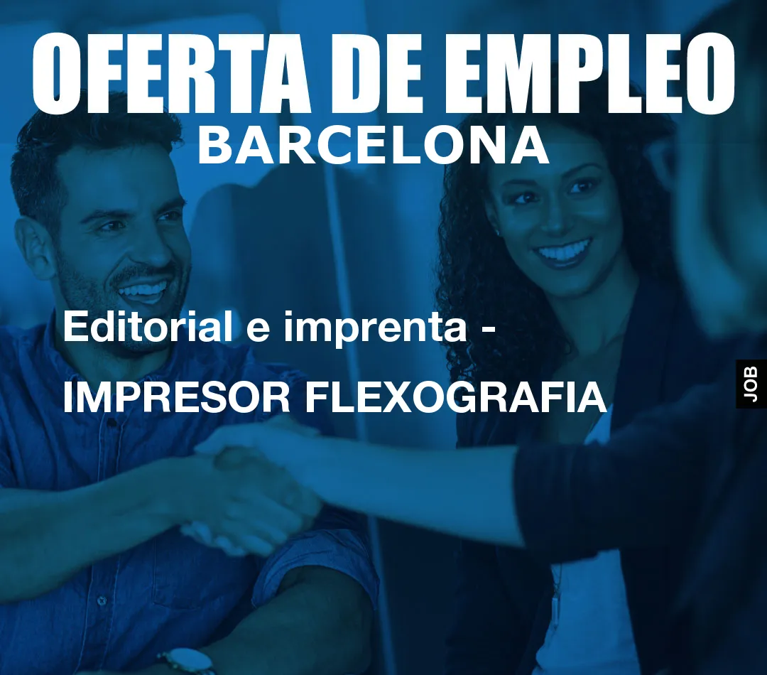 Editorial e imprenta - IMPRESOR FLEXOGRAFIA