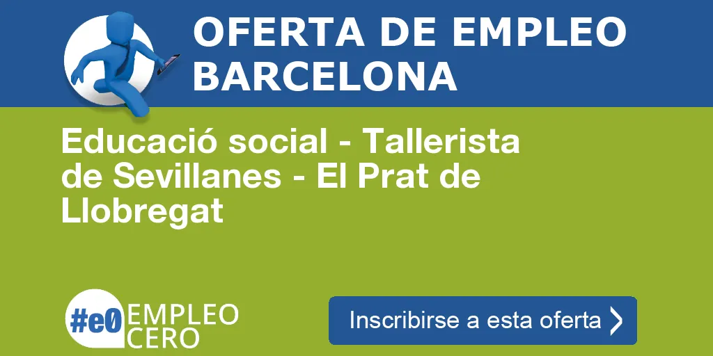 Educació social - Tallerista de Sevillanes - El Prat de Llobregat