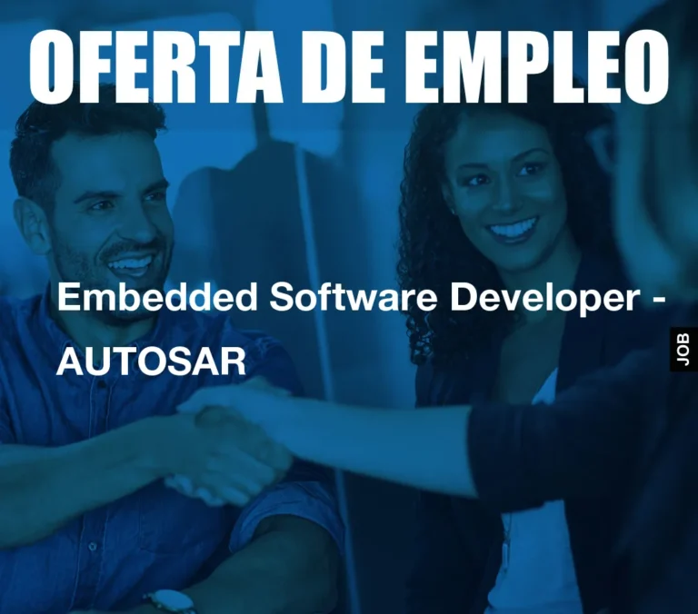 Embedded Software Developer – AUTOSAR
