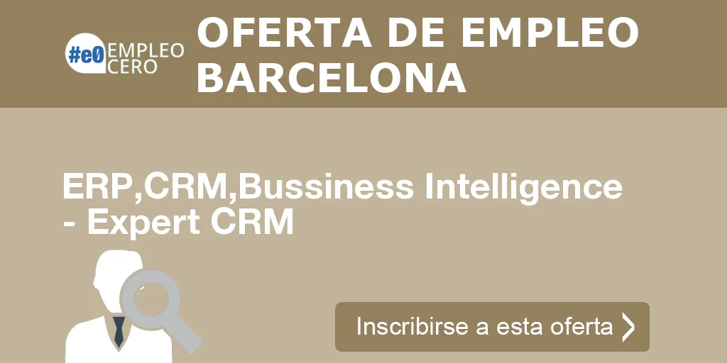 ERP,CRM,Bussiness Intelligence - Expert CRM