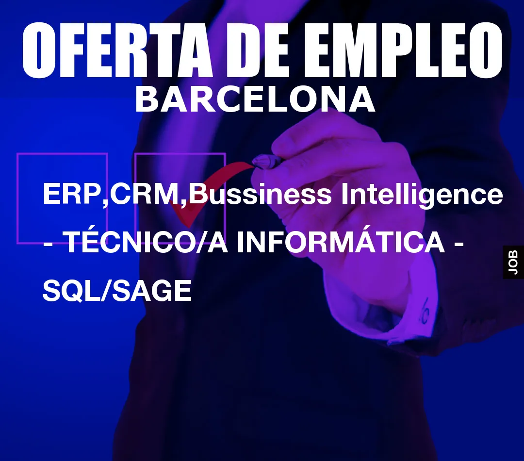 ERP,CRM,Bussiness Intelligence – T
