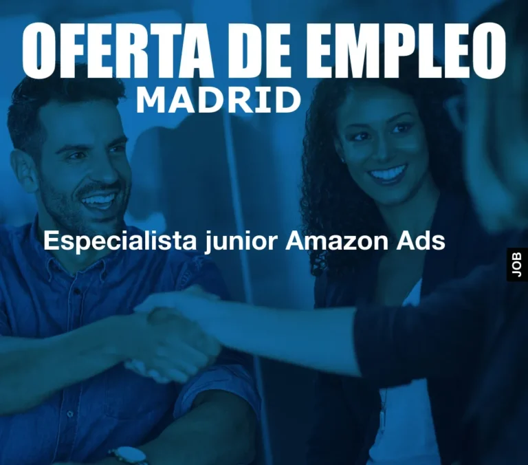 Especialista junior Amazon Ads