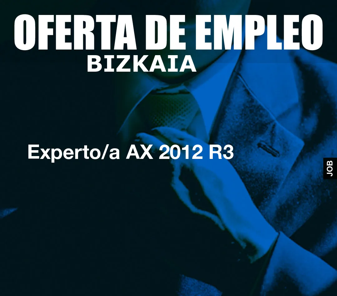 Experto/a AX 2012 R3