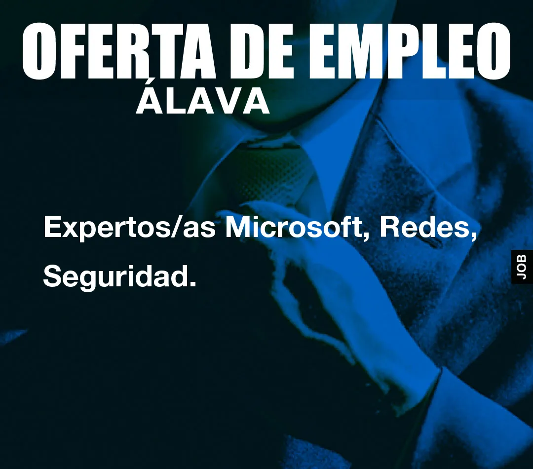 Expertos/as Microsoft, Redes, Seguridad.