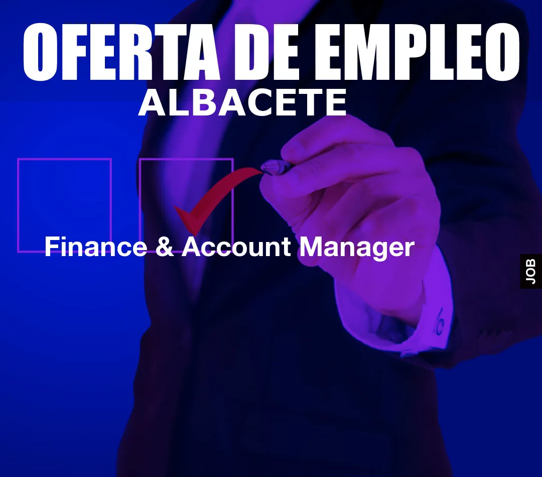 Finance & Account Manager