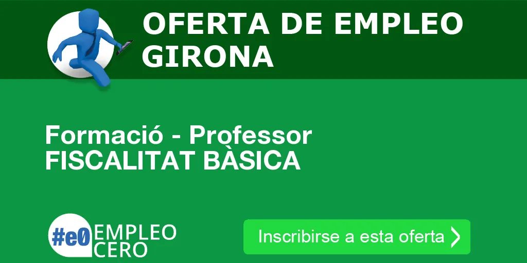 Formació - Professor FISCALITAT BÀSICA
