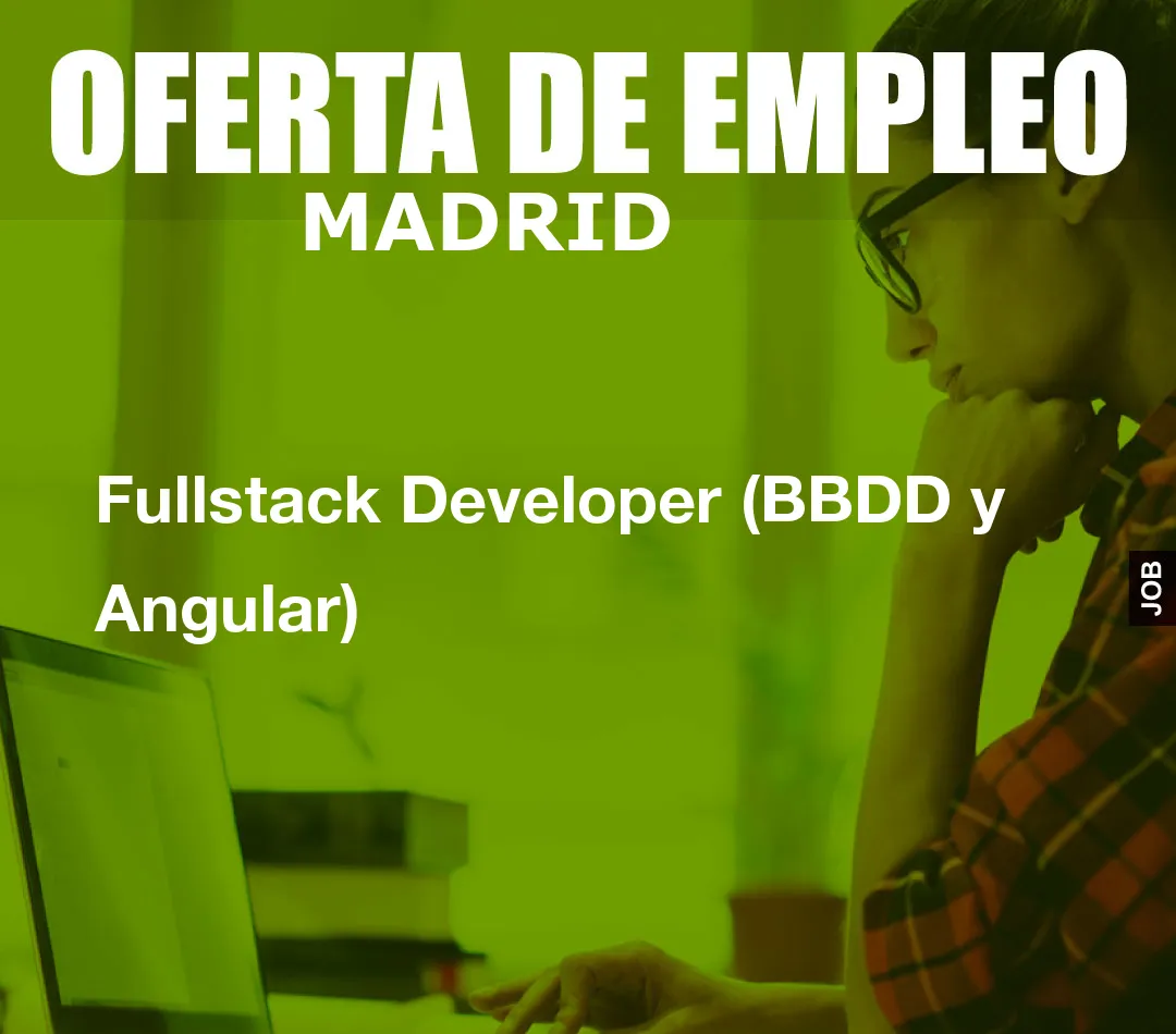 Fullstack Developer (BBDD y Angular)
